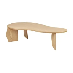 Broste Copenhagen Mesas De Centro<Mesa Brook L 30x112 cm, Natural Beige