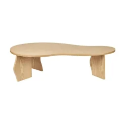 Broste Copenhagen Mesas De Centro<Mesa Brook L 30x112 cm, Natural Beige