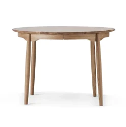Stolab Mesas De Comedor<Mesa Carl Ø115, extensible, Roble aceitado natural Marrón