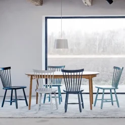Stolab Mesas De Comedor<Mesa Carl Ø115, extensible, Roble aceitado natural Marrón