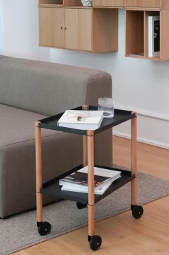 Andersen Furniture Carritos Auxiliares<Mesa Connect, Roble aceitado, metal Negro