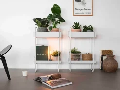 Zone Denmark Mesa consola A-Console Table 48x24,2x77,7 cm, Soft grey Gris Discount