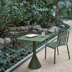 HAY Mesas De Terraza Y Mesas De Café|Mesas De Jardín<Mesa cuadrada de café 65x65 cm Palissade Cone, Olive Verde