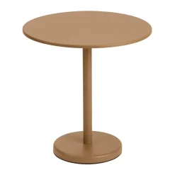 Muuto Mesas De Terraza Y Mesas De Café|Muebles De Terraza<Mesa de acero Linear Ø70 cm, Burnt orange Naranja