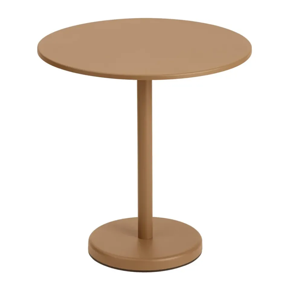 Muuto Mesas De Terraza Y Mesas De Café|Muebles De Terraza<Mesa de acero Linear Ø70 cm, Burnt orange Naranja
