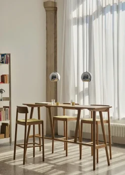 &Tradition Mesa Alta<Mesa de bar In Between SK27 Bar Table 190x50x105 cm, Roble lacado Beige