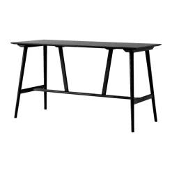 &Tradition Mesa de bar In Between SK28 Bar Table 190x80x105 cm, Roble lacado Negro Best
