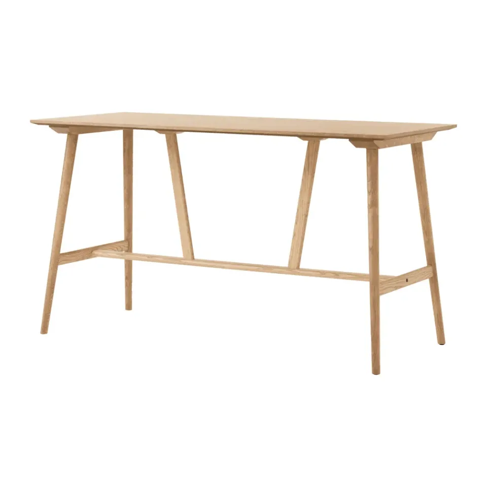 &Tradition Mesa de bar In Between SK28 Bar Table 190x80x105 cm, Roble lacado Beige Hot