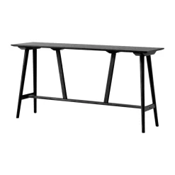 &Tradition Mesa Alta<Mesa de bar In Between SK25 Counter Table 190x50x95 cm, Roble lacado Negro
