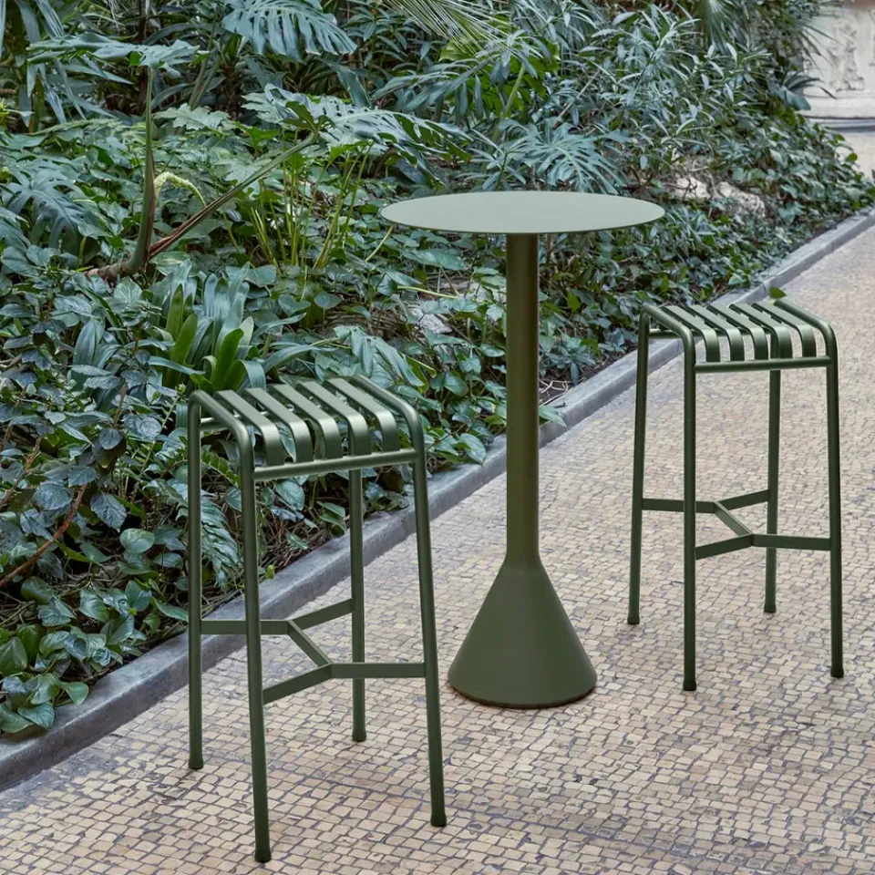 HAY Mesas De Terraza Y Mesas De Café|Mesas De Jardín<Mesa de bar Palissade Cone, Olive Verde