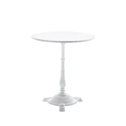 Byarums bruk Mesa de café Classic, Mármol , soporte Blanco Hot