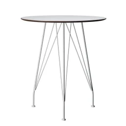 Swedese Mesa de café Desirée, , ø64cm, base lacada en Blanco Online