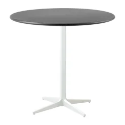 Cane-line Mesa de café Drop Ø80 cm, Lava grey-white Gris New