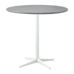 Cane-line Mesas De Jardín<Mesa de café Drop Ø80 cm, Light grey-white Gris