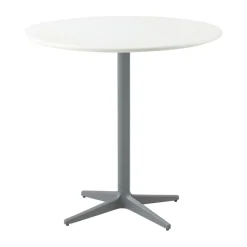 Cane-line Mesa de café Drop Ø60 cm, White-light grey Blanco New