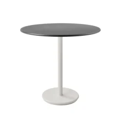 Cane-line Mesas De Jardín<Mesa de café Go Ø80 cm, Lava grey-white Gris