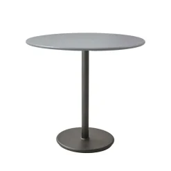 Cane-line Mesas De Jardín<Mesa de café Go Ø80 cm, Light grey-lava grey Gris