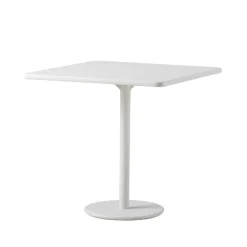 Cane-line Mesas De Jardín<Mesa de café Go 75x75 cm, White-white Blanco
