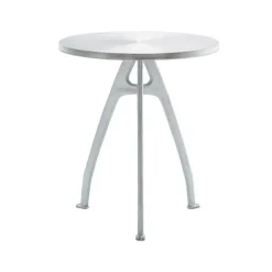 Byarums bruk Mesas De Terraza Y Mesas De Café|Mesas De Jardín<Mesa de café Odd, Aluminio, soporte de aluminio en bruto, borde liso Plateado
