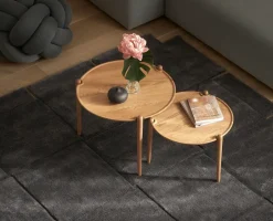 Design House Stockholm Mesas De Centro<Mesa de centro Aria, Roble, Ø60x37 cm Marrón