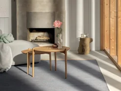 Design House Stockholm Mesas De Centro<Mesa de centro Aria, Roble, Ø60x37 cm Marrón