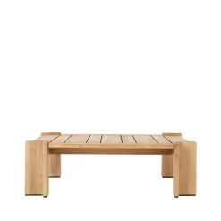 GUBI Mesas De Centro De Exterior<Mesa de centro Atmosfera 113x110 cm, Teak Marrón