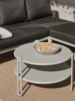 Brafab Mesa de centro Blixt, Light grey Ø85 cm Gris Best