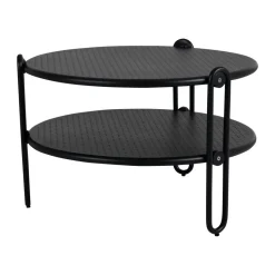 Brafab Mesas De Centro De Exterior<Mesa de centro Blixt, Ø65 cm Negro