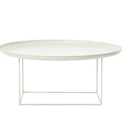 NORR11 Mesas De Centro<Mesa de centro Duke large, Antique white Blanco
