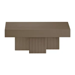 NORR11 Mesas De Centro<Mesa de centro Gear, Arcilla, 100x100 cm Marrón