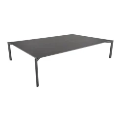 Brafab Mesas De Centro De Exterior|Mesas De Exterior<Mesa de centro Hallavara, Anthracite 112x162 cm Gris