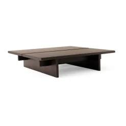 &Tradition Mesas De Centro<Mesa de centro Ita OS4 110x110 cm, Dark stained oak Marrón