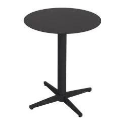 Brafab Mesa de centro Mill, Anthracite, Small High Ø50 cm Negro Online