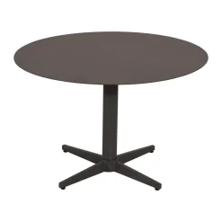 Brafab Mesa de centro Mill, Anthracite, Large Ø75 cm Negro Online