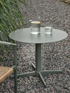 Brafab Mesas De Centro De Exterior<Mesa de centro Mill, Nordic green, Medium Ø60 cm Verde