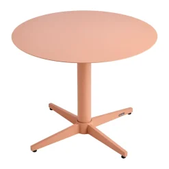 Brafab Mesa de centro Mill, Peach, Medium Ø60 cm Rojo
