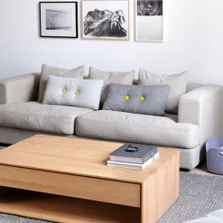 Ethnicraft Mesa de centro Nordic, Roble aceitado 1 cajón 120x70 cm Beige Discount