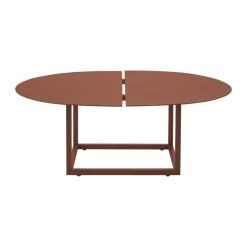Brafab Mesas De Centro De Exterior|Muebles Lounge De Exterior<Mesa de centro Olive, Zin red, 110x80 cm Rojo