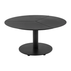 Brafab Mesas De Centro De Exterior<Mesa de centro Peace, , Ø80x46 cm Negro
