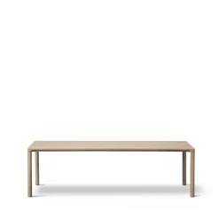 Fredericia Furniture Mesas De Centro<Mesa de centro Piloti 6715, Roble enjabonado - altura 41 cm Beige