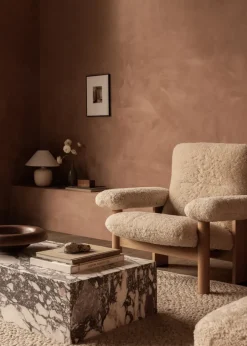Audo Copenhagen Mesas De Centro<Mesa de centro Plinth, , rose, low Multi