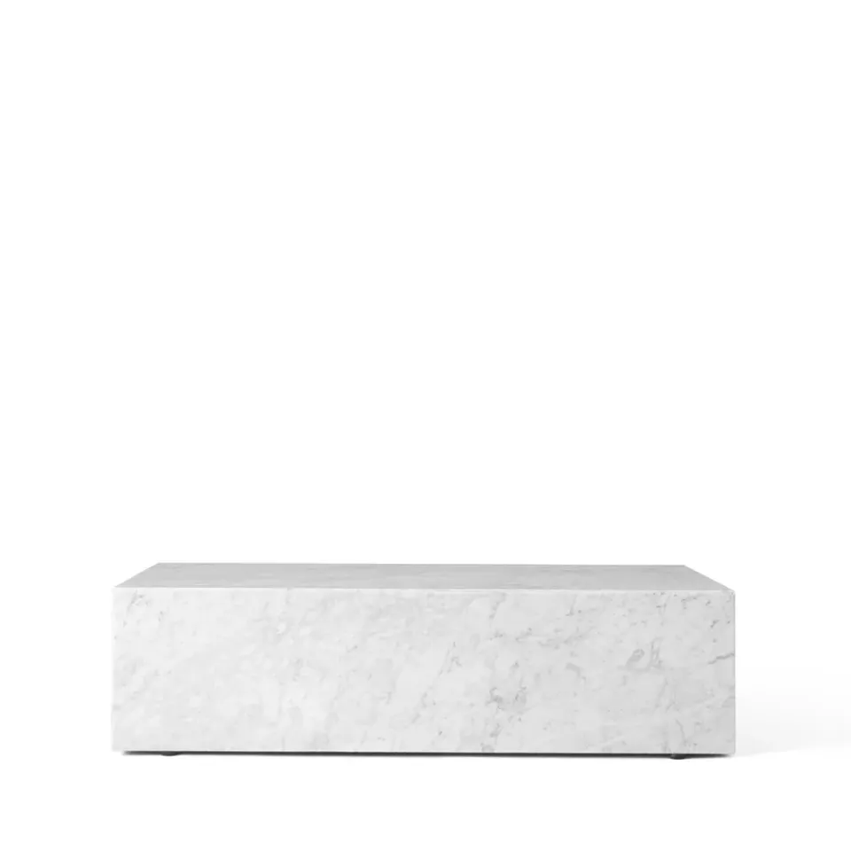 Audo Copenhagen Mesas De Centro<Mesa de centro Plinth, White, low Blanco