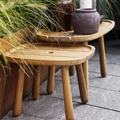 Cane-line Mesas De Terraza Y Mesas De Café|Mesas De Centro De Exterior<Mesa de centro Royal, Teak, rectangular Marrón