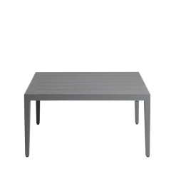 1898 Mesas De Terraza Y Mesas De Café|Mesas De Centro De Exterior<Mesa de centro Santander 78x78x40 cm, aluminio Gris