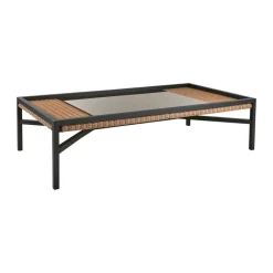 Brafab Mesas De Centro De Exterior<Mesa de centro Shell, Negro