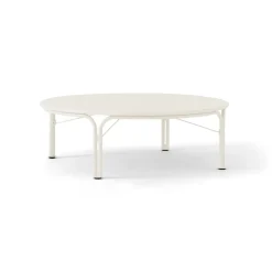&Tradition Mesas De Centro De Exterior<Mesa de centro Thorvald SC109 , Ivory, Ø115 cm Blanco