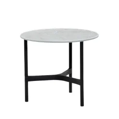 Cane-line Mesa de centro Twist small Ø45 cm, Fossil grey-lava grey Gris Clearance