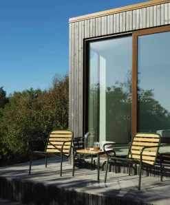 Normann Copenhagen Mesas De Terraza Y Mesas De Café|Mesas De Centro De Exterior<Mesa de centro Vig Robinia 55x45 cm, Green Verde