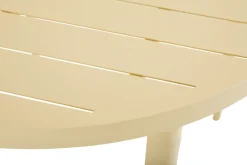Brafab Mesa de comedor Bigby, Lemon, Ø100 cm Amarillo Discount