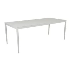 Brafab Mesa de comedor Bigby, Light grey, 195x90 cm Gris Discount